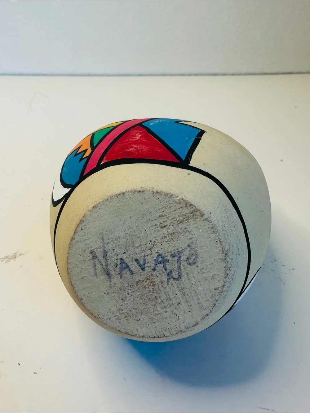 Native American Jemez Wedding Vase 6” Flaw